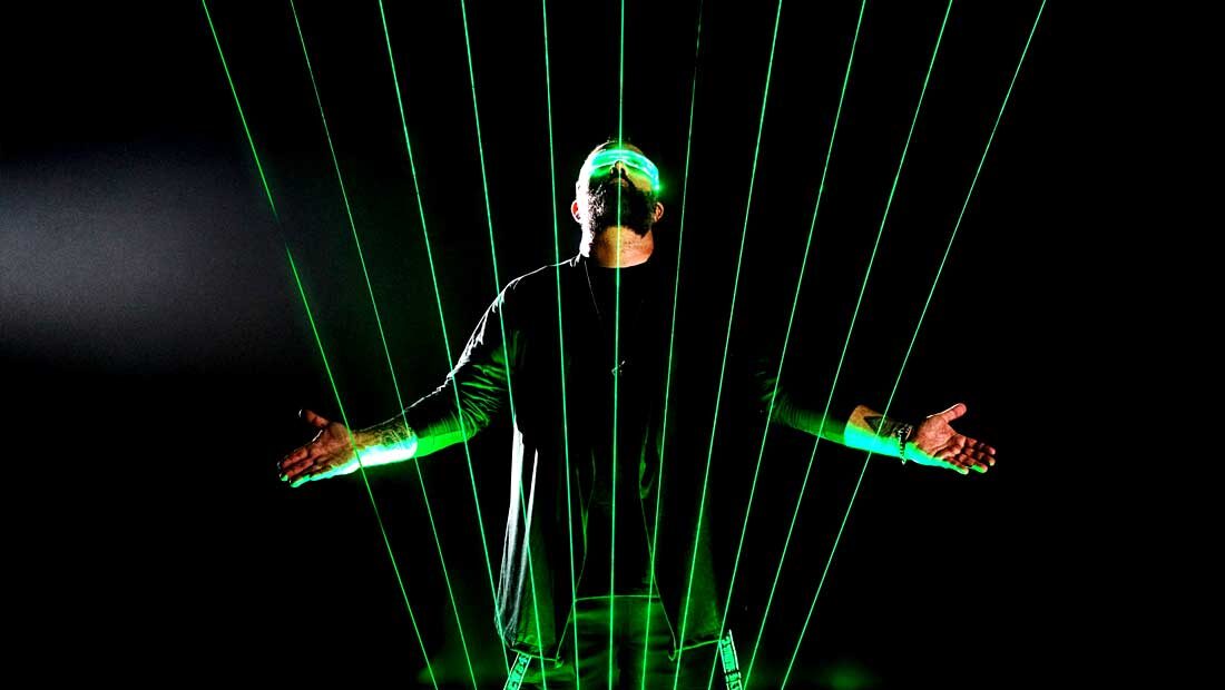 JAY LIVE LAZER HARP